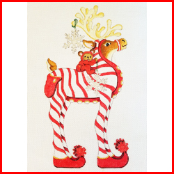 click here to view larger image of Reindeer - RR-06 (hand painted canvases)
