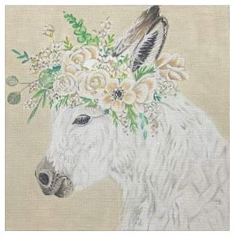 click here to view larger image of Hope the Donkey (hand painted canvases)