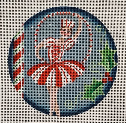 click here to view larger image of Candy Cane Dancer (hand painted canvases)