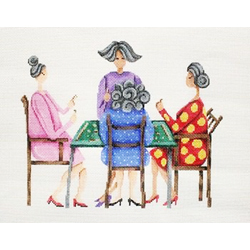 click here to view larger image of 4 for Mahjong (hand painted canvases)