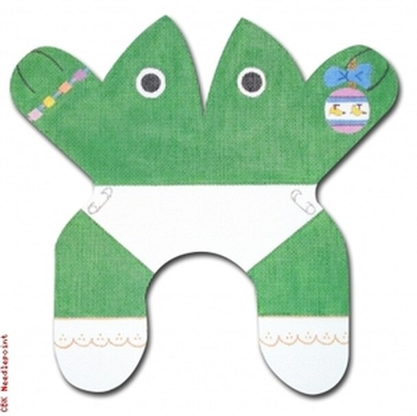 click here to view larger image of Baby Frog (hand painted canvases)