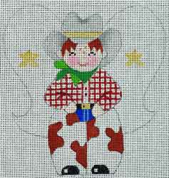 click here to view larger image of Cowboy w/Chaps (hand painted canvases)