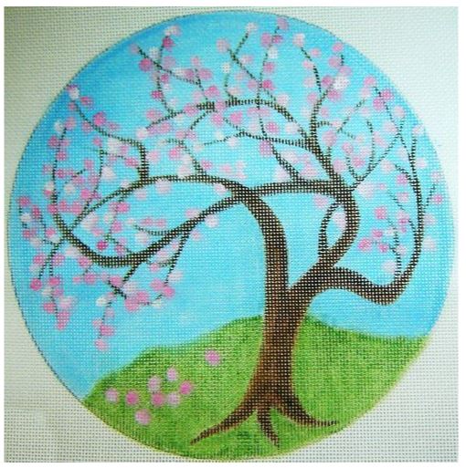 click here to view larger image of Apple Tree in Bloom (hand painted canvases)