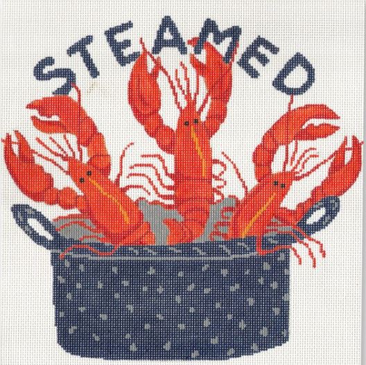 click here to view larger image of Steamed (hand painted canvases)