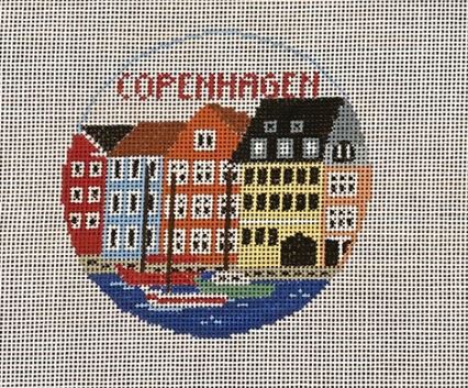 click here to view larger image of Copenhagen  (hand painted canvases)