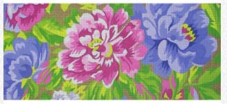 click here to view larger image of French Bright Lumbar  (hand painted canvases)