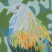 click here to view larger image of Nicobar Pigeon (hand painted canvases)