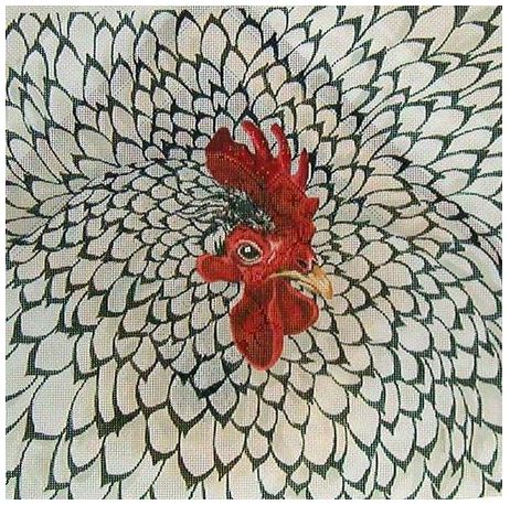 click here to view larger image of No Name Chicken (hand painted canvases)