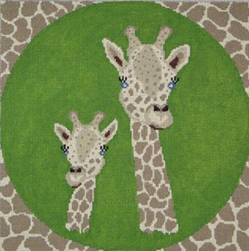 click here to view larger image of Giraffes (hand painted canvases)