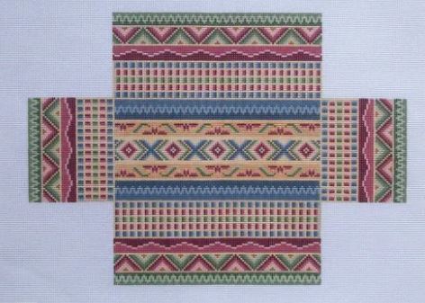 click here to view larger image of Anatolian Stripe (hand painted canvases)
