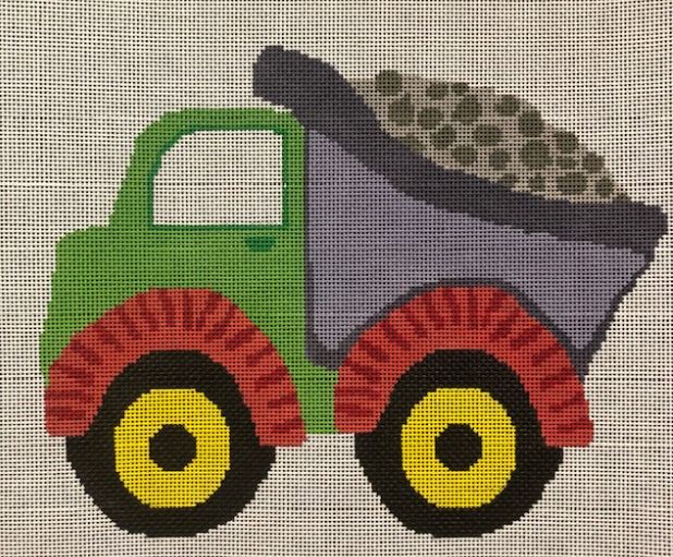 click here to view larger image of Dump Truck (hand painted canvases)