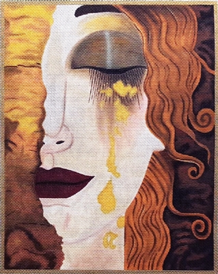 click here to view larger image of Golden Tears (hand painted canvases)