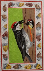 click here to view larger image of Woodpecker (hand painted canvases)