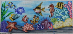click here to view larger image of Tranquil Sea B (hand painted canvases)