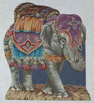 click here to view larger image of Elephant Nativity Doll (hand painted canvases)