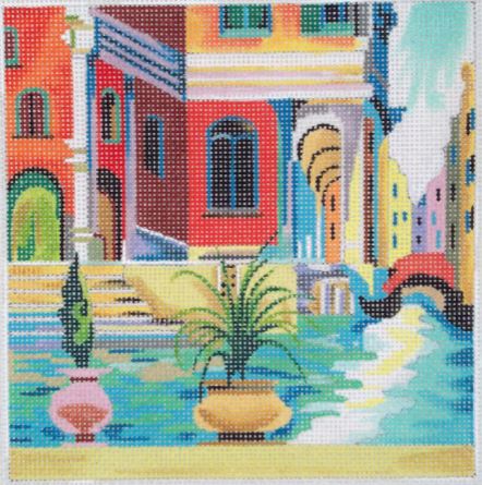 click here to view larger image of Italy Somewhere (hand painted canvases)
