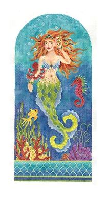 click here to view larger image of Marina the Deep Sea Mermaid (hand painted canvases)