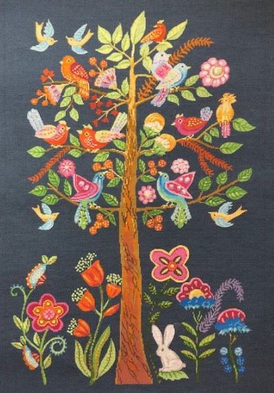 click here to view larger image of Tree of Life (hand painted canvases)