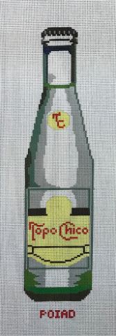 click here to view larger image of Topo Chico Water Ornament (hand painted canvases)