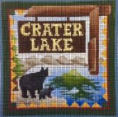 click here to view larger image of Postcard - Crater Lake (hand painted canvases)
