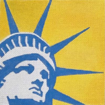 click here to view larger image of Yellow Liberty (hand painted canvases)