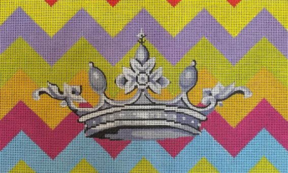 click here to view larger image of Crown (hand painted canvases)