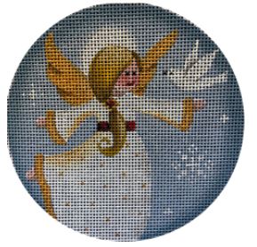 click here to view larger image of Angel  (hand painted canvases)