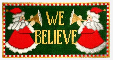 click here to view larger image of We Believe (hand painted canvases)