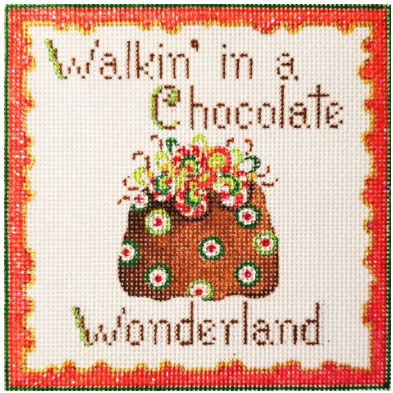 click here to view larger image of Chocolate Wonderland (hand painted canvases)