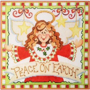 click here to view larger image of Peace on Earth (hand painted canvases)