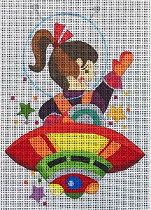 click here to view larger image of Astro Girl (hand painted canvases)