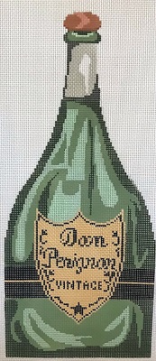click here to view larger image of Dom Perignon Champagne Bottle (hand painted canvases)