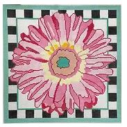 click here to view larger image of Bold Pink Daisy (hand painted canvases)