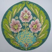 click here to view larger image of Arts and Crafts Circular  (hand painted canvases)