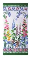 click here to view larger image of In My Garden Rug (hand painted canvases)