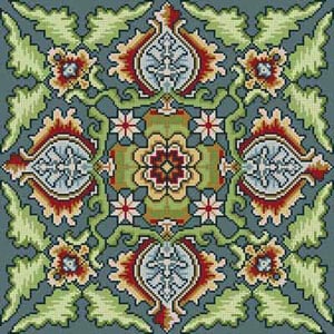 click here to view larger image of Tile Pattern - G-783 (hand painted canvases)