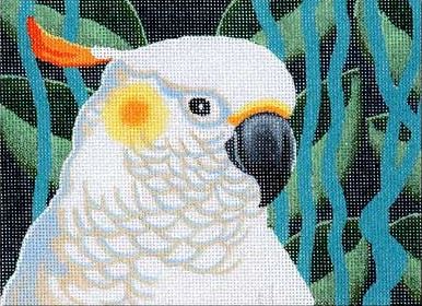 click here to view larger image of Sulphur Crested Cockatoo (hand painted canvases)