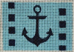 click here to view larger image of Anchor Ahoy Insert (hand painted canvases)