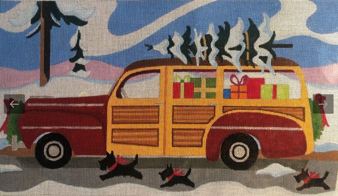 click here to view larger image of 1947 Edsel Woody Wagon (hand painted canvases)