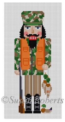 click here to view larger image of Nutcracker/Duck Hunter (hand painted canvases)