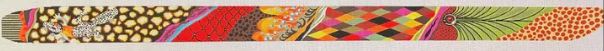 click here to view larger image of Hip Belt/Purse Strap 763 (hand painted canvases)
