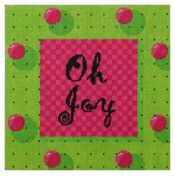 click here to view larger image of Oh Joy ! (hand painted canvases)