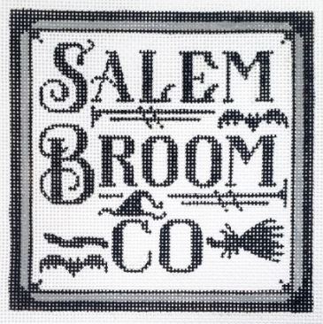 click here to view larger image of Salem Broom Co (hand painted canvases)