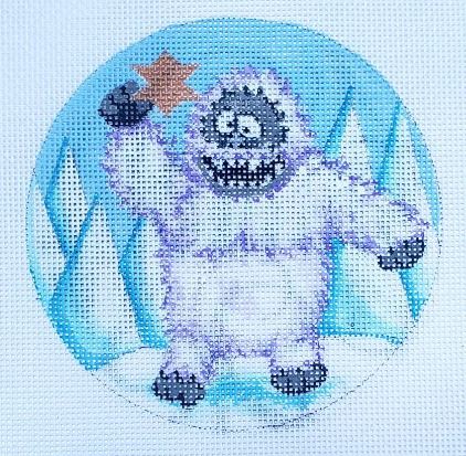 click here to view larger image of Abominable Snowman Bumble (hand painted canvases)