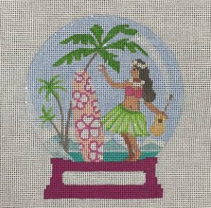 click here to view larger image of Hawaii Snow Globe (hand painted canvases)