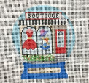 click here to view larger image of Boutique Snow Globe (hand painted canvases)