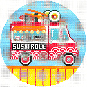 click here to view larger image of Food Truck - Sushi (hand painted canvases)