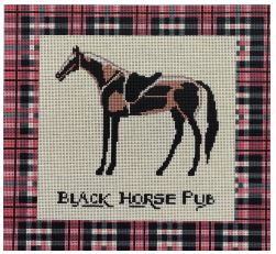 click here to view larger image of Black Horse Pub (hand painted canvases)