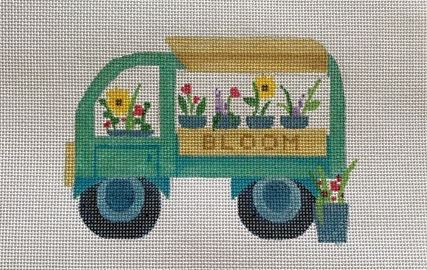 click here to view larger image of Flower Truck (hand painted canvases)