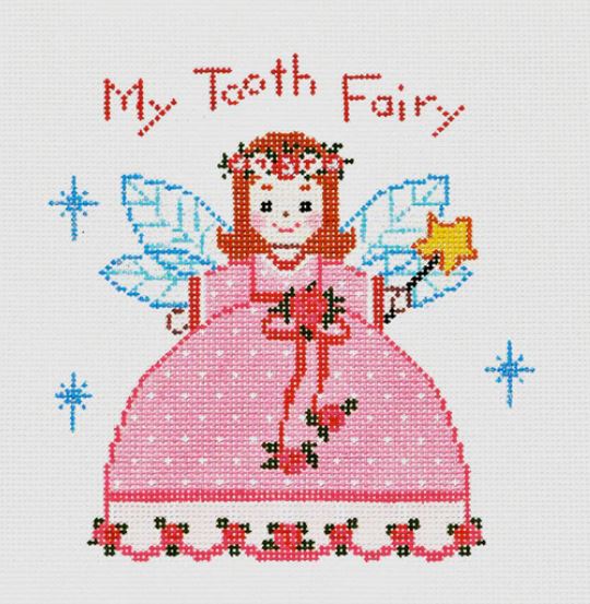 click here to view larger image of Tooth Fairy-Girl (hand painted canvases)